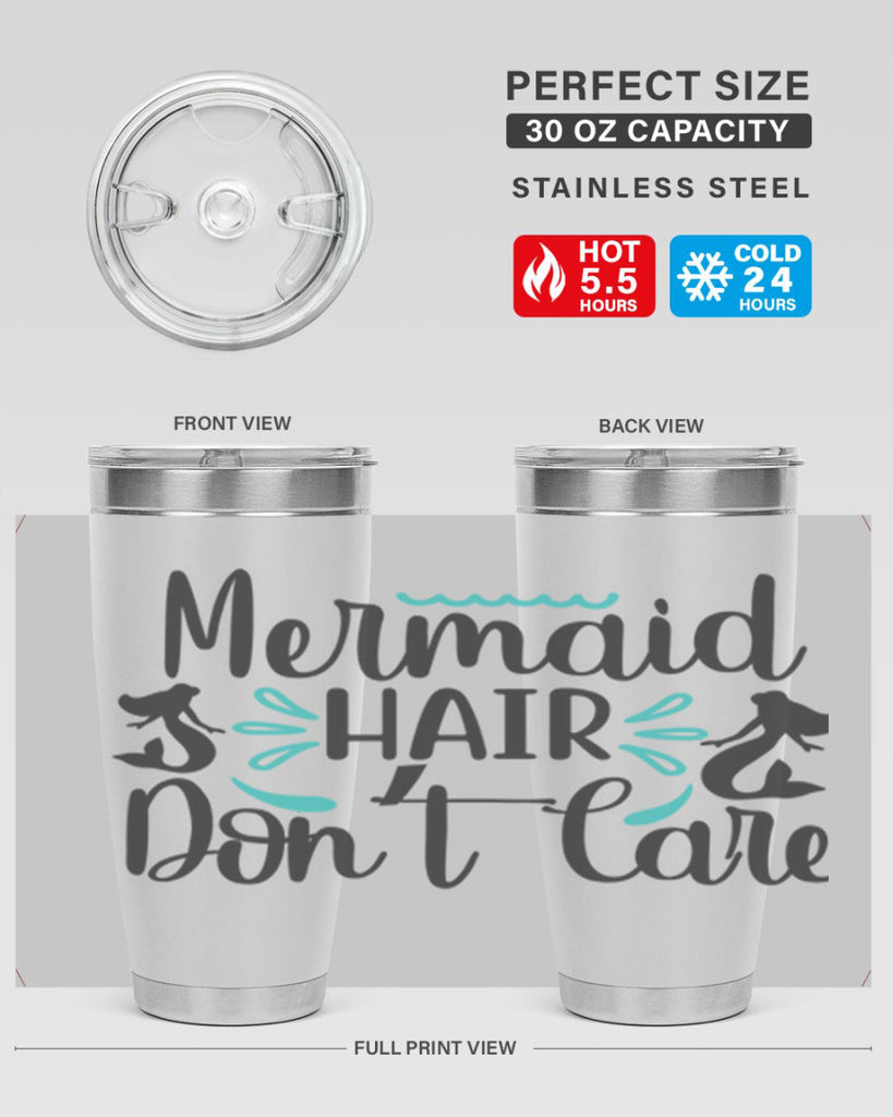 Mermaid Hair Don’t Care 359#- mermaid- Tumbler