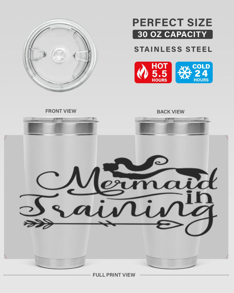 Mermaid In Training 365#- mermaid- Tumbler