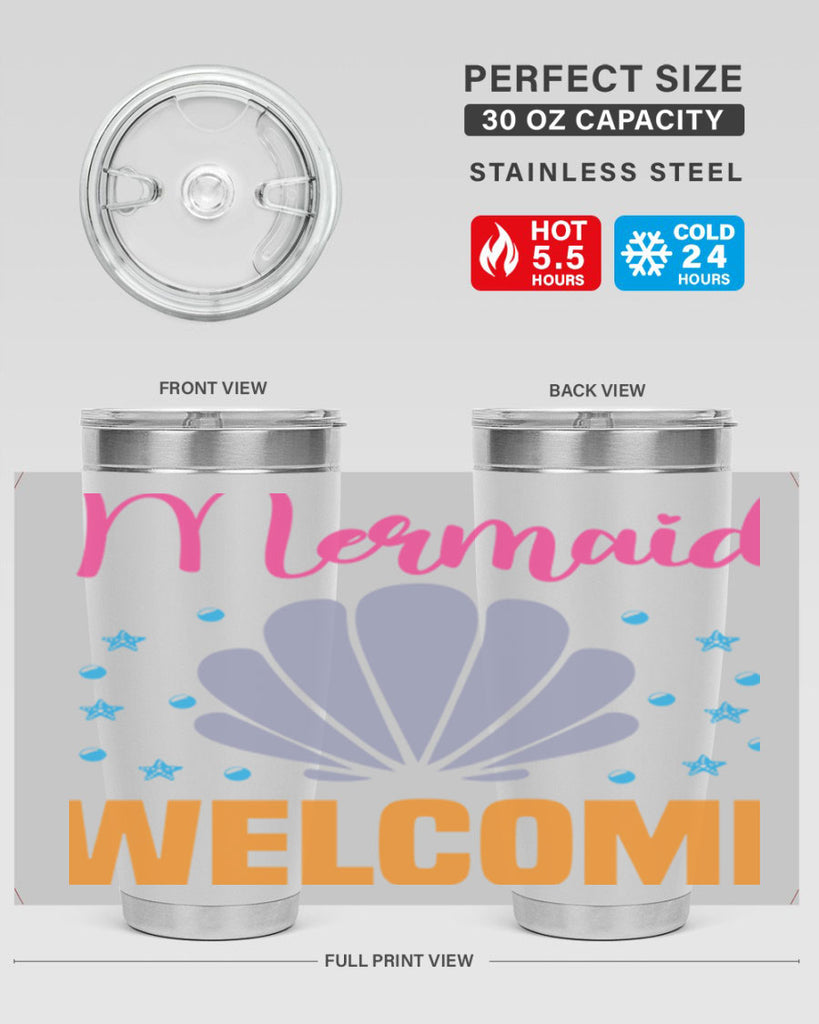 Mermaid Welcome Design 467#- mermaid- Tumbler