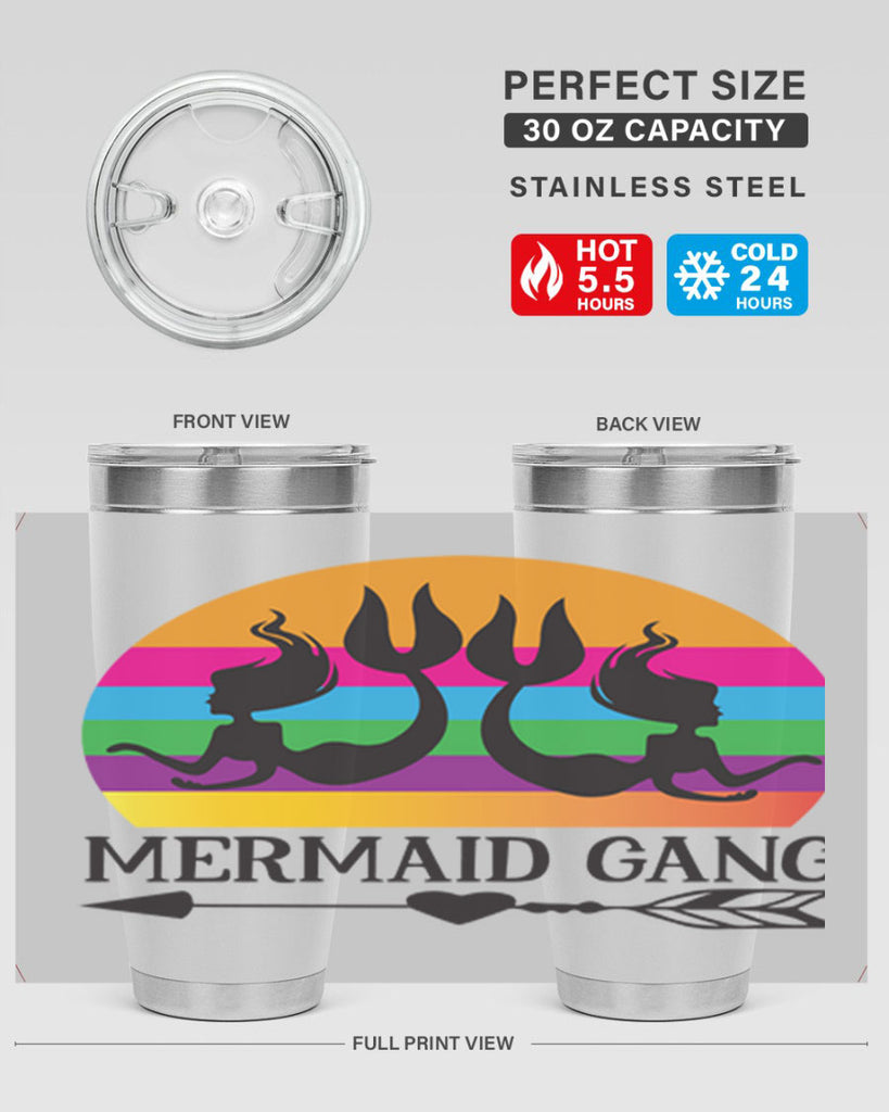 Mermaid gang 402#- mermaid- Tumbler