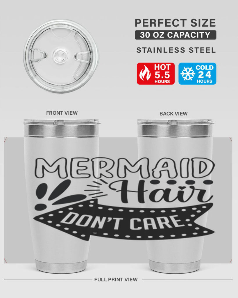 Mermaid hair dont care 403#- mermaid- Tumbler