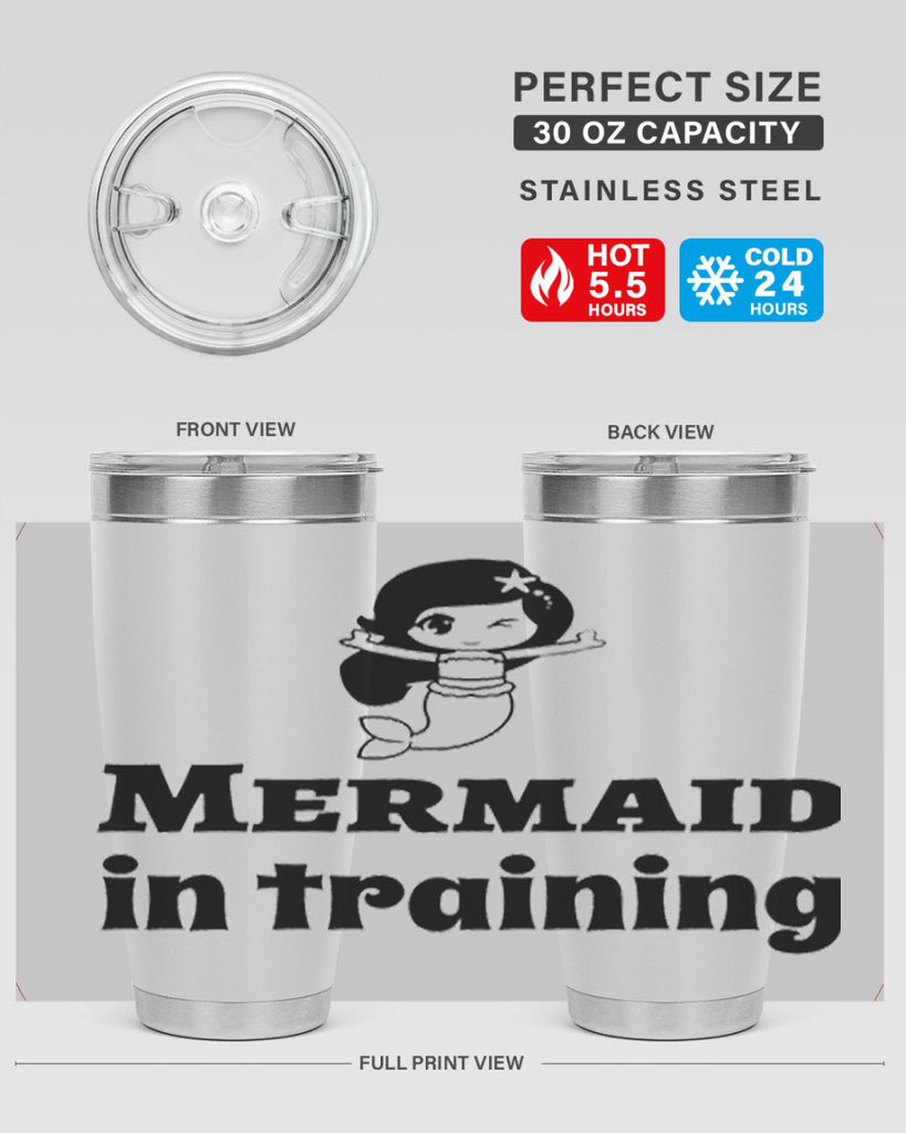 Mermaid in training 422#- mermaid- Tumbler
