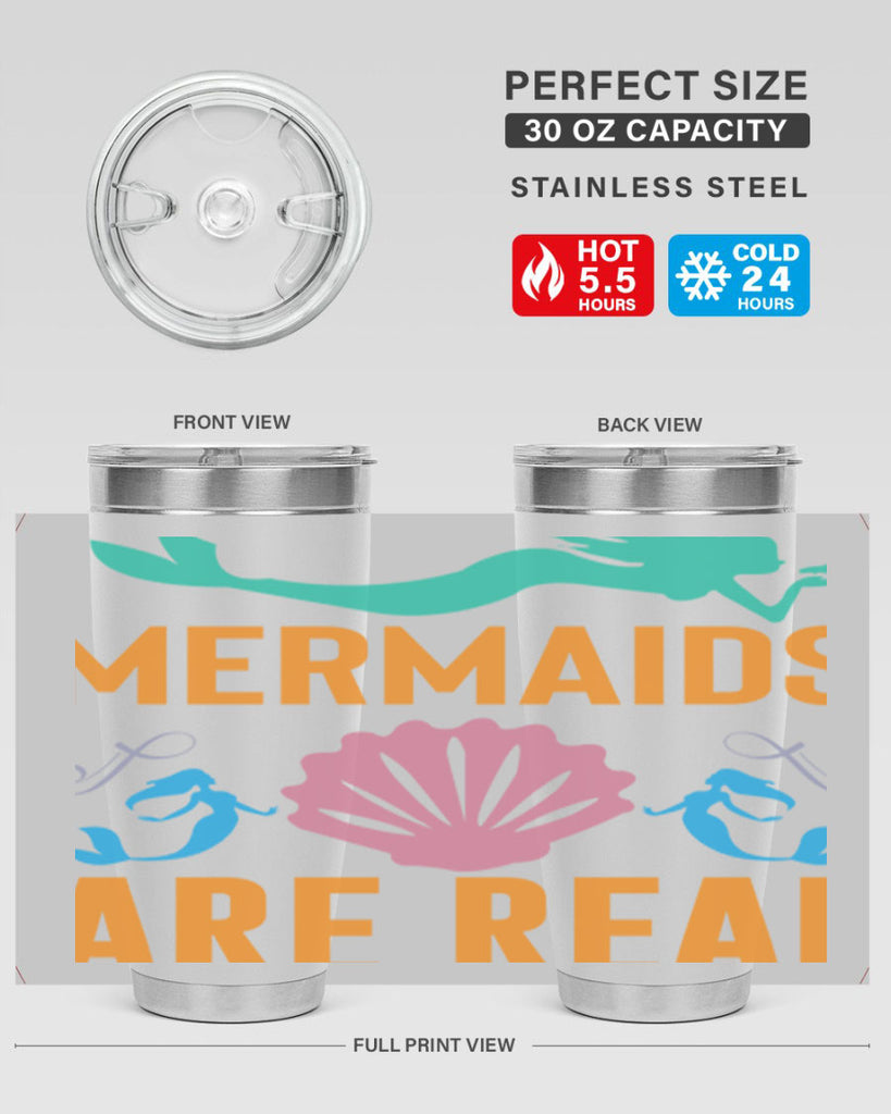 Mermaids Are Real Design 478#- mermaid- Tumbler