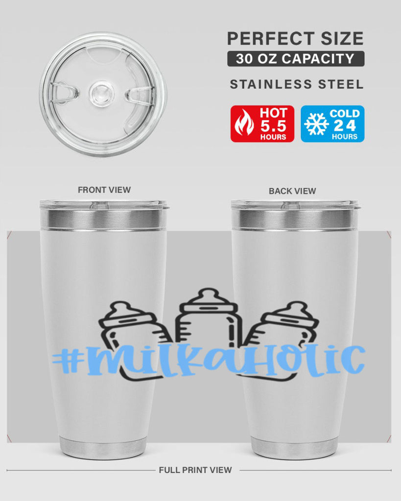 Milkaholic Style 46#- baby- tumbler
