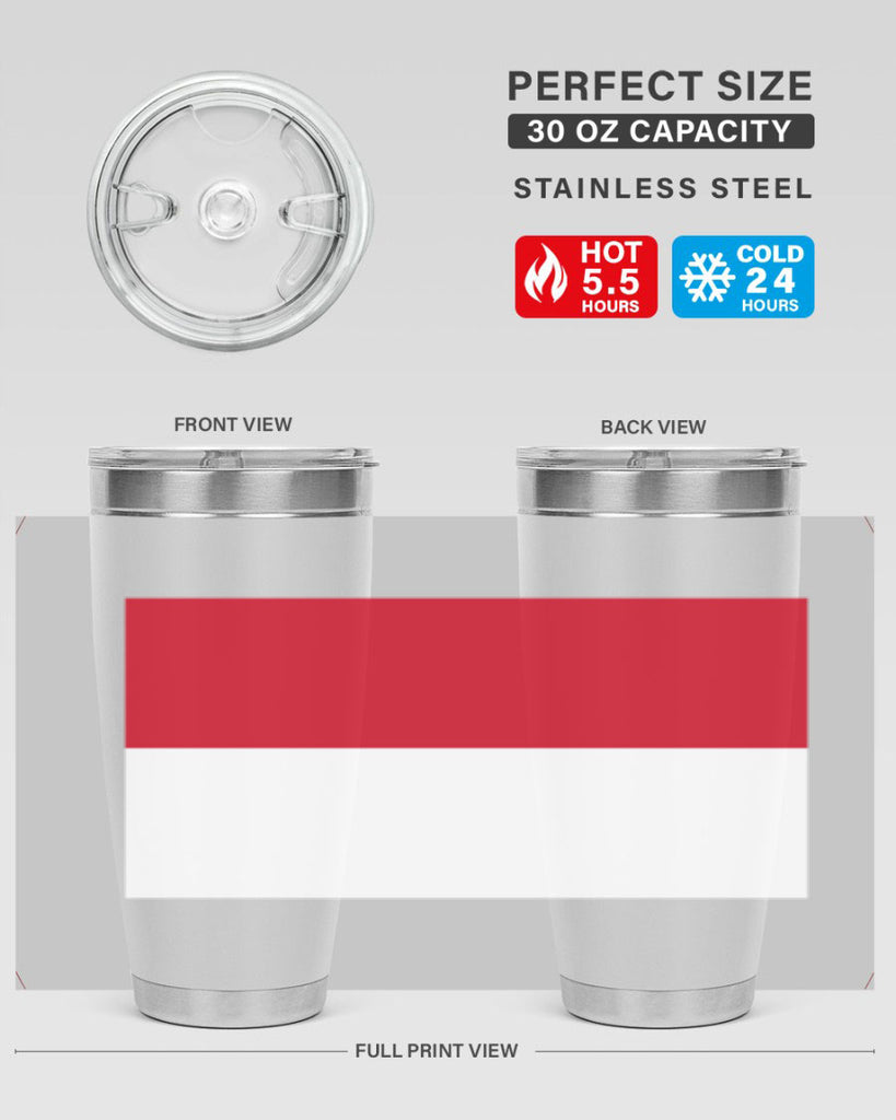 Monaco 84#- world flags- Tumbler