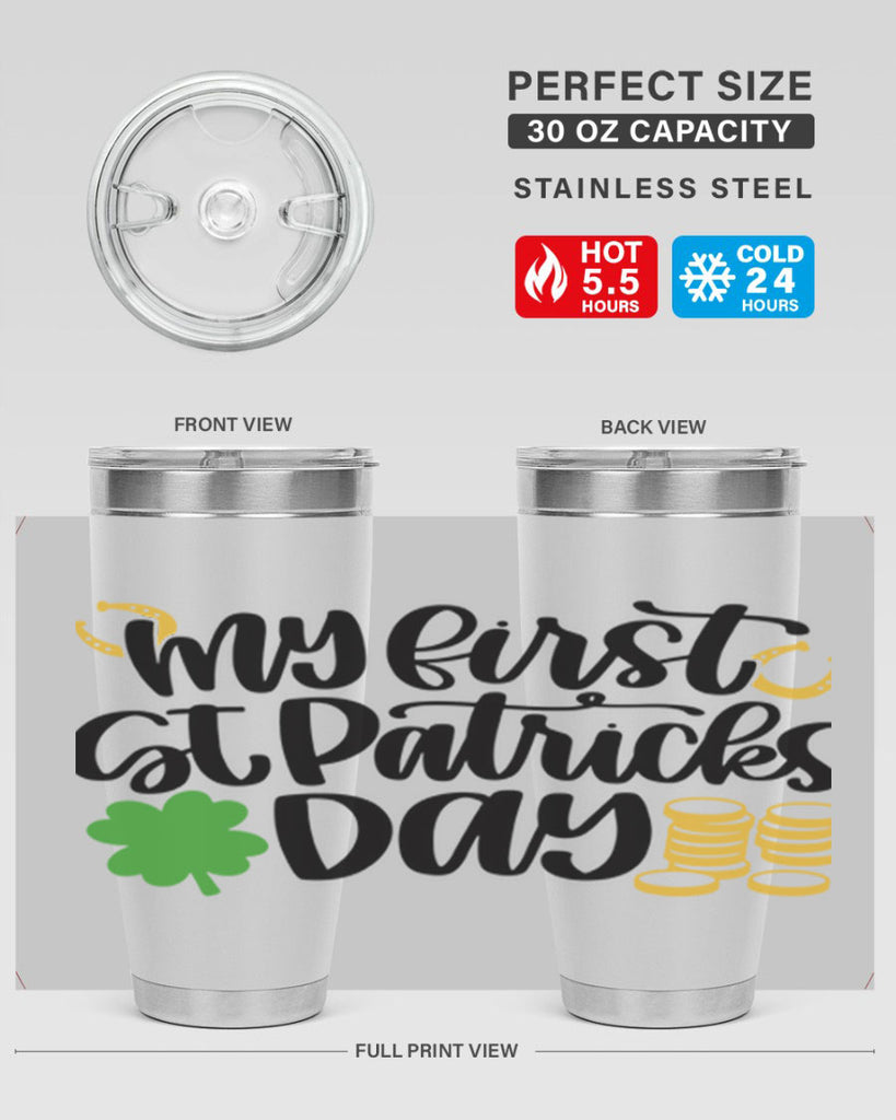 My First St Patricks Day Style 44#- St Patricks Day- Tumbler