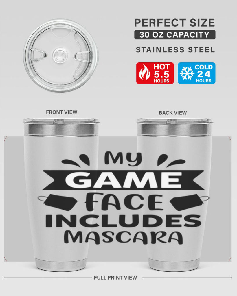 My Game Face Includes Mascara 126#- fashion- Cotton Tank