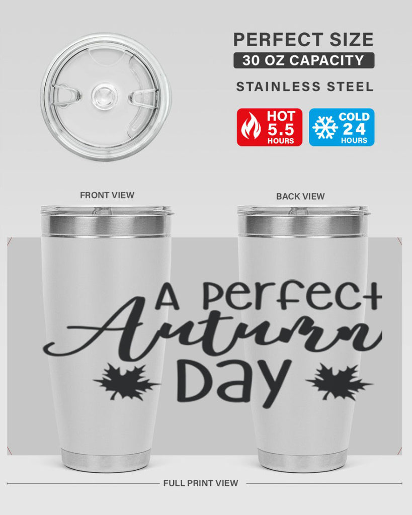 My Perfect Autumn Day 438#- fall- Tumbler