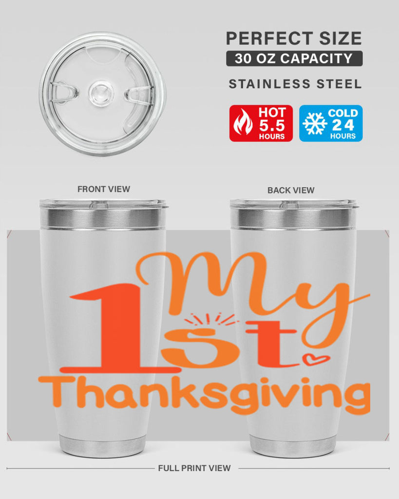 My st Thanksgiving Design 431#- fall- Tumbler