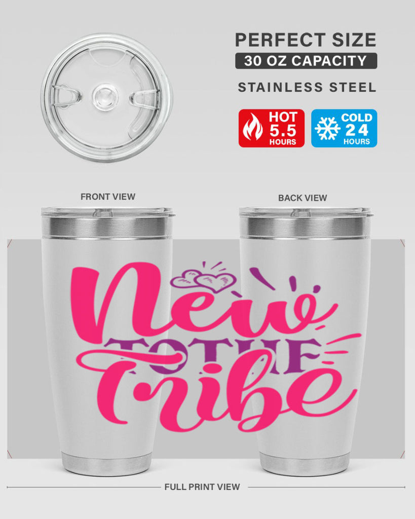 New To the Tribe Style 214#- baby- tumbler