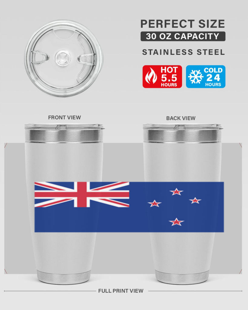 New Zealand 74#- world flags- Tumbler