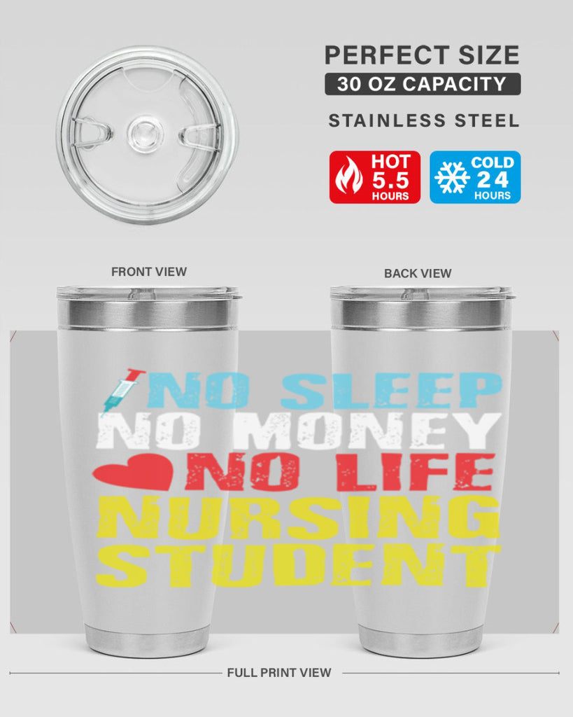 No Sleep Style 290#- nurse- tumbler