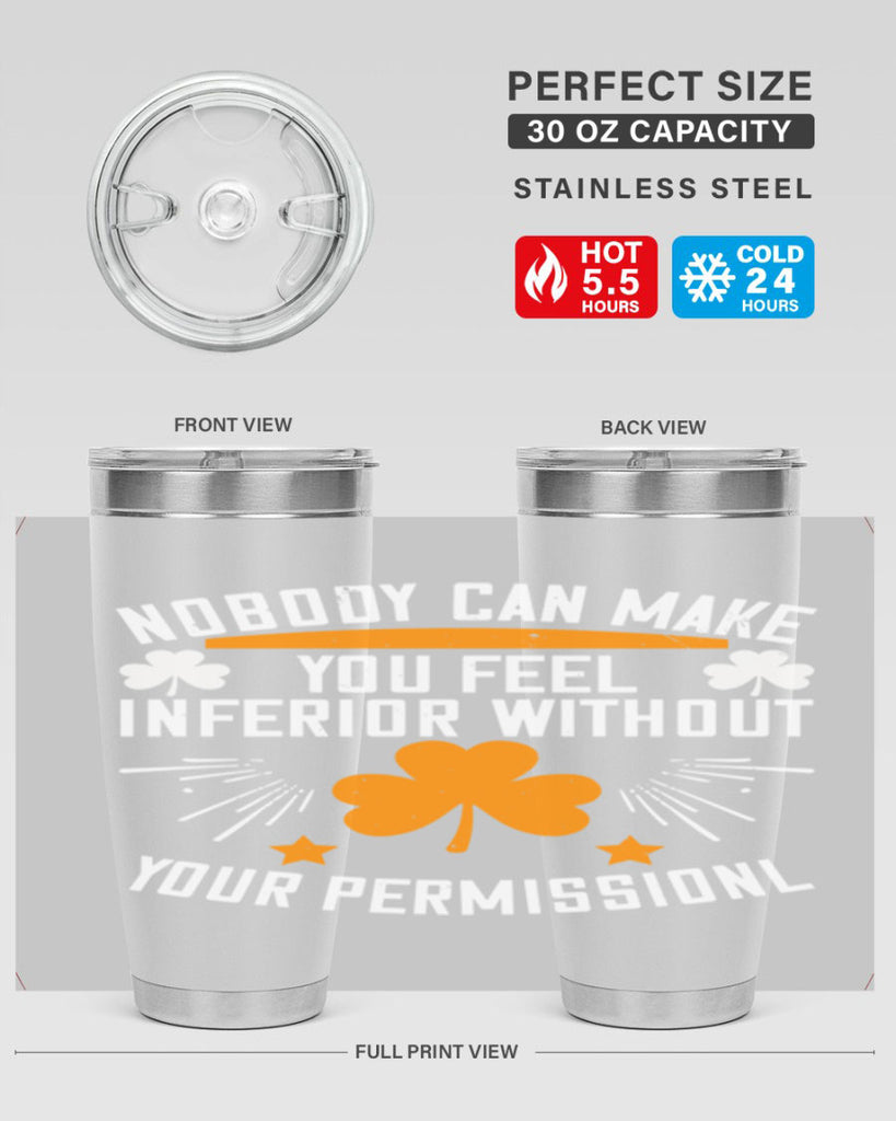 Nobody can make you feel inferior without your Style 41#- womens day- Tumbler