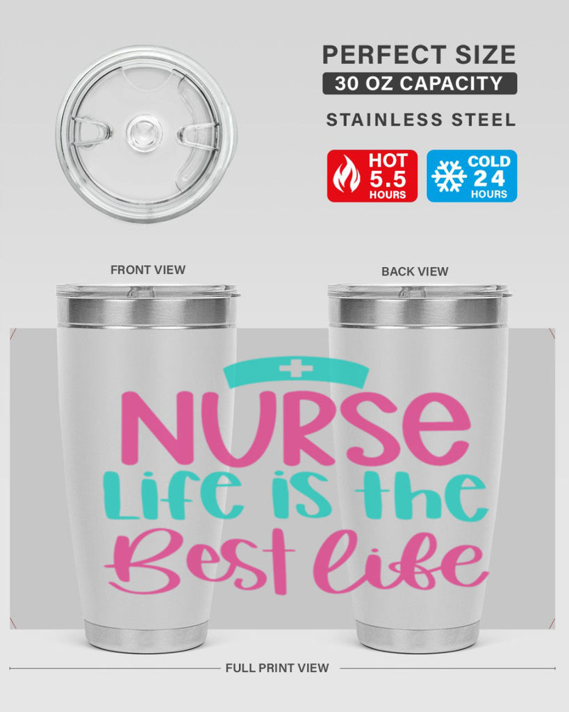 Nurse Life Is The Best Life Style Style 109#- nurse- tumbler