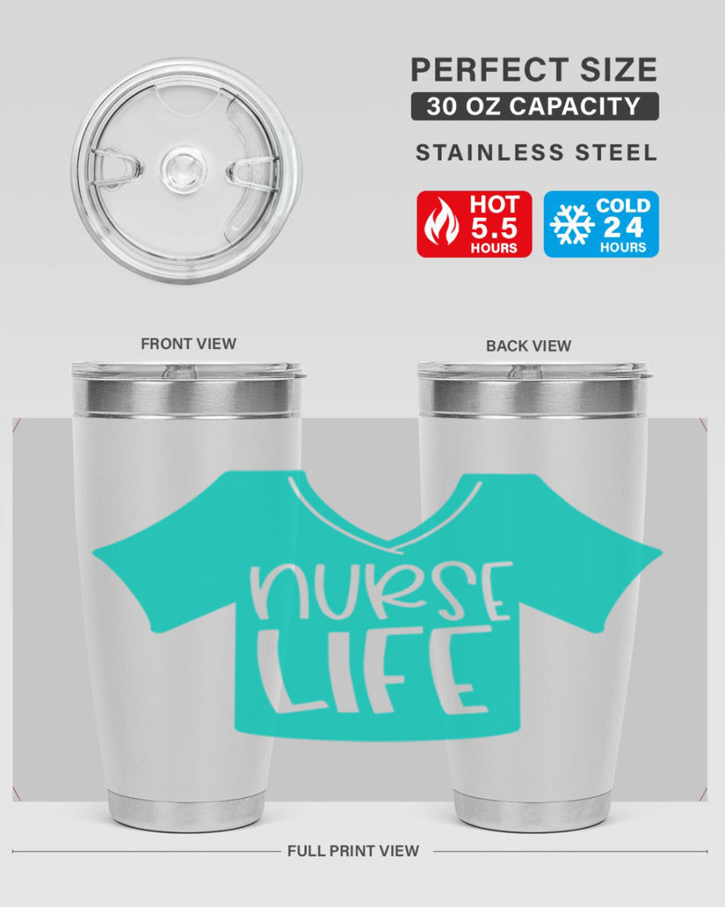 Nurse Life Style Style 105#- nurse- tumbler