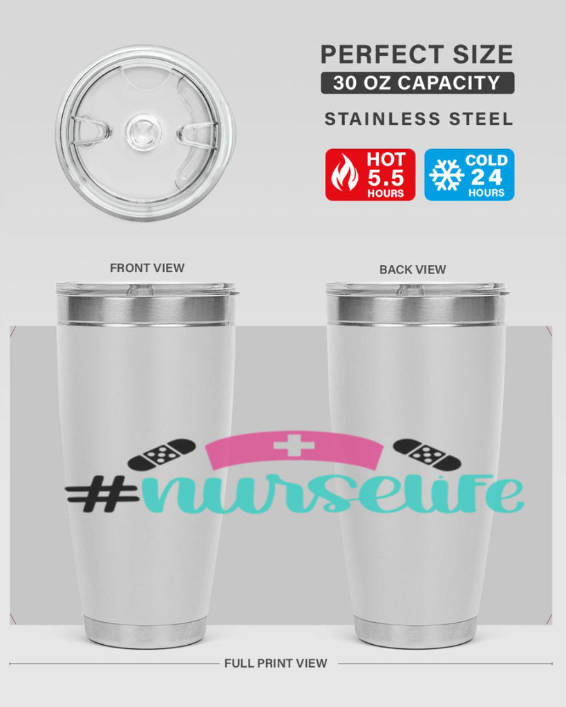 Nurse Life Style Style 107#- nurse- tumbler