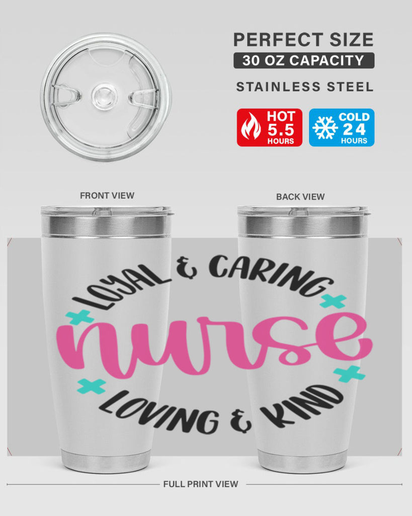 Nurse Loyal Caring Style Style 104#- nurse- tumbler