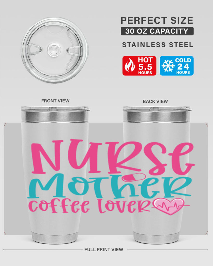 Nurse Mother Coffee Lover Style Style 99#- nurse- tumbler