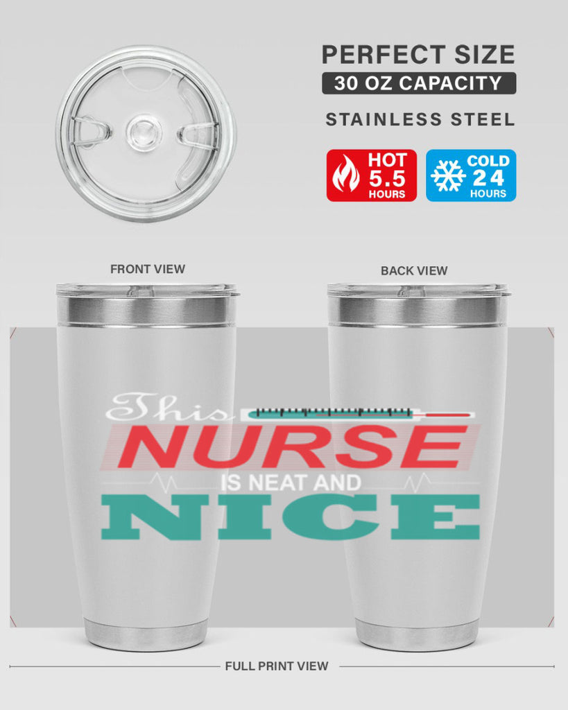 Nurse NiceTransperntPNG Style 403#- nurse- tumbler