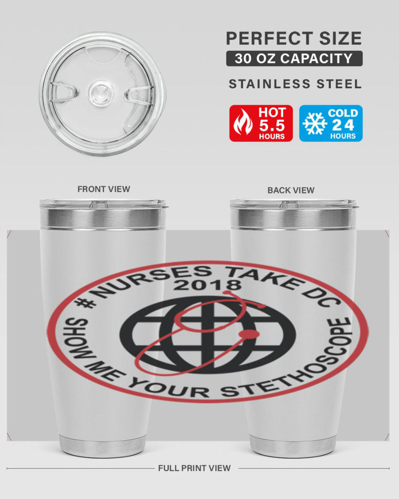 Nurse Takes Dc Design Style 335#- nurse- tumbler