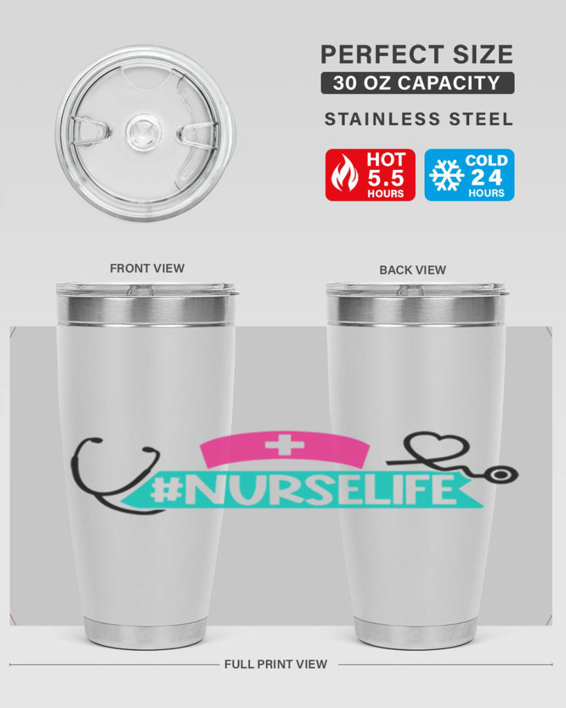 Nurselife Style Style 92#- nurse- tumbler