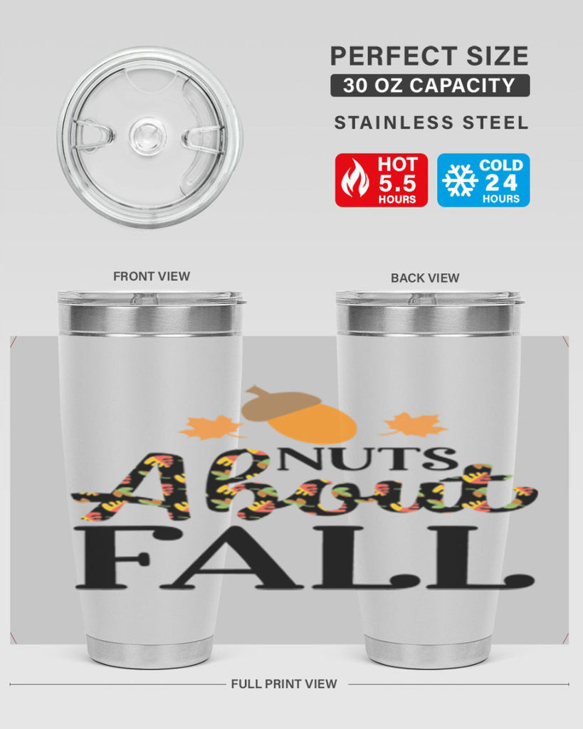 Nutsaboutfall 447#- fall- Tumbler