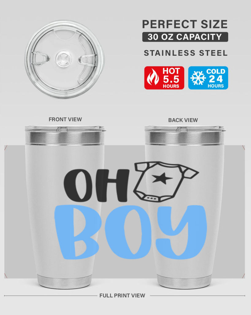 Oh Boy Style 35#- baby- tumbler