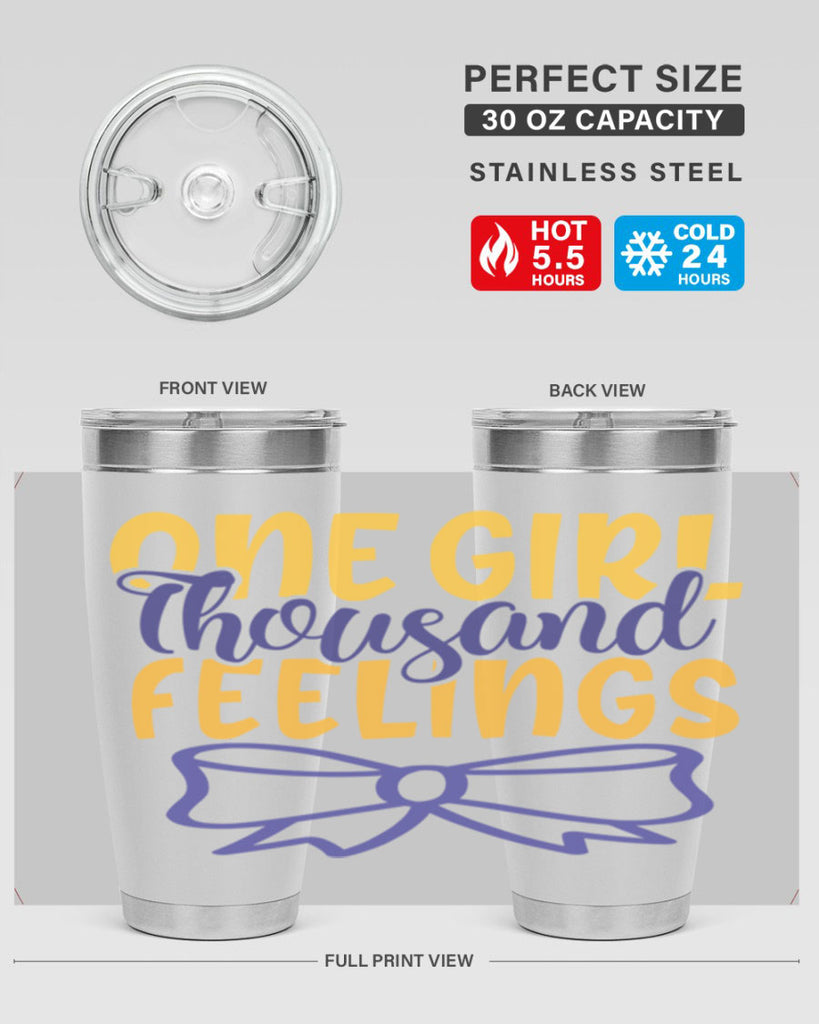 One Girl Thousand Feelings Style 208#- baby- tumbler