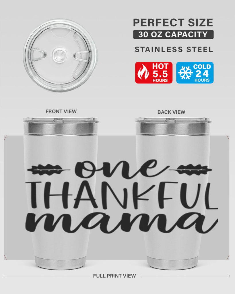 One Thankful Mama 464#- fall- Tumbler