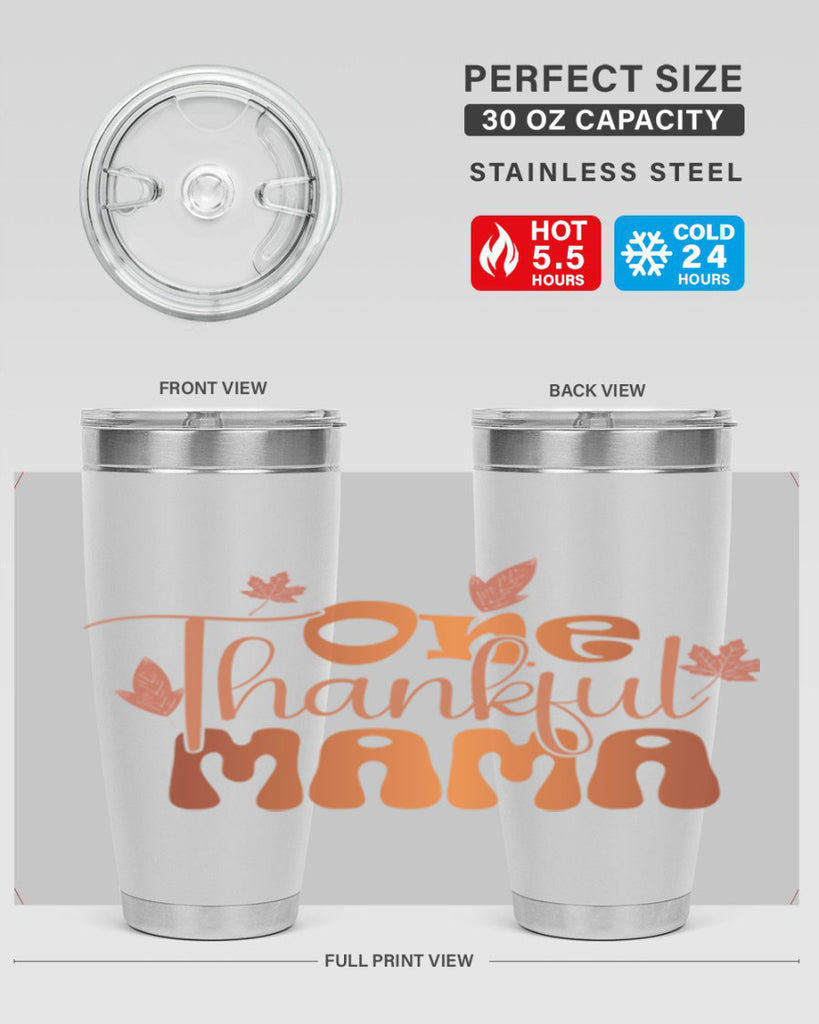 One Thankful Mama 465#- fall- Tumbler