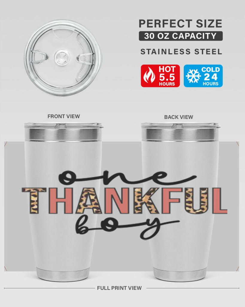 One thankful boy 462#- fall- Tumbler