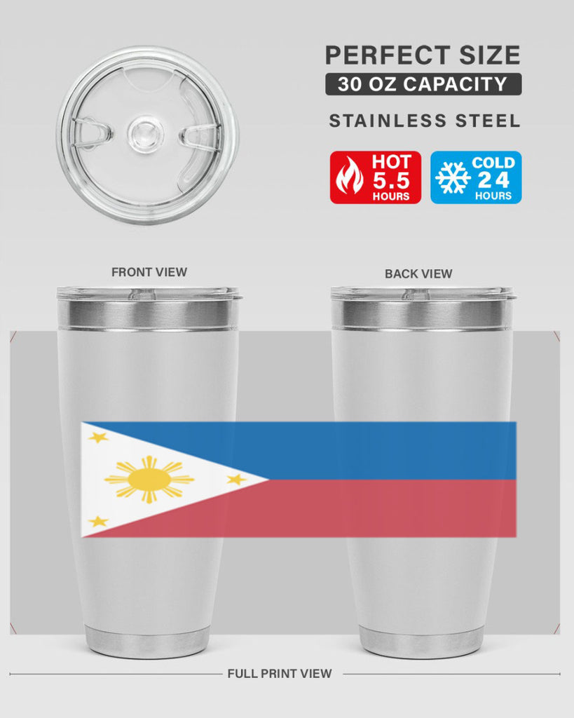 Philippines 59#- world flags- Tumbler