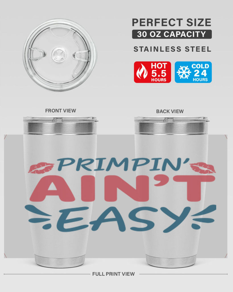 Primpin Aint Easy 132#- fashion- Cotton Tank