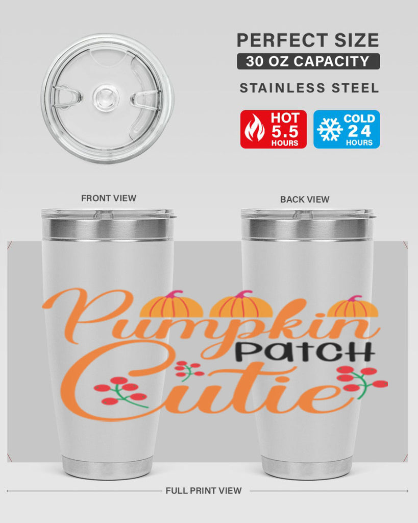 Pumpkin Patch Cutie 529#- fall- Tumbler