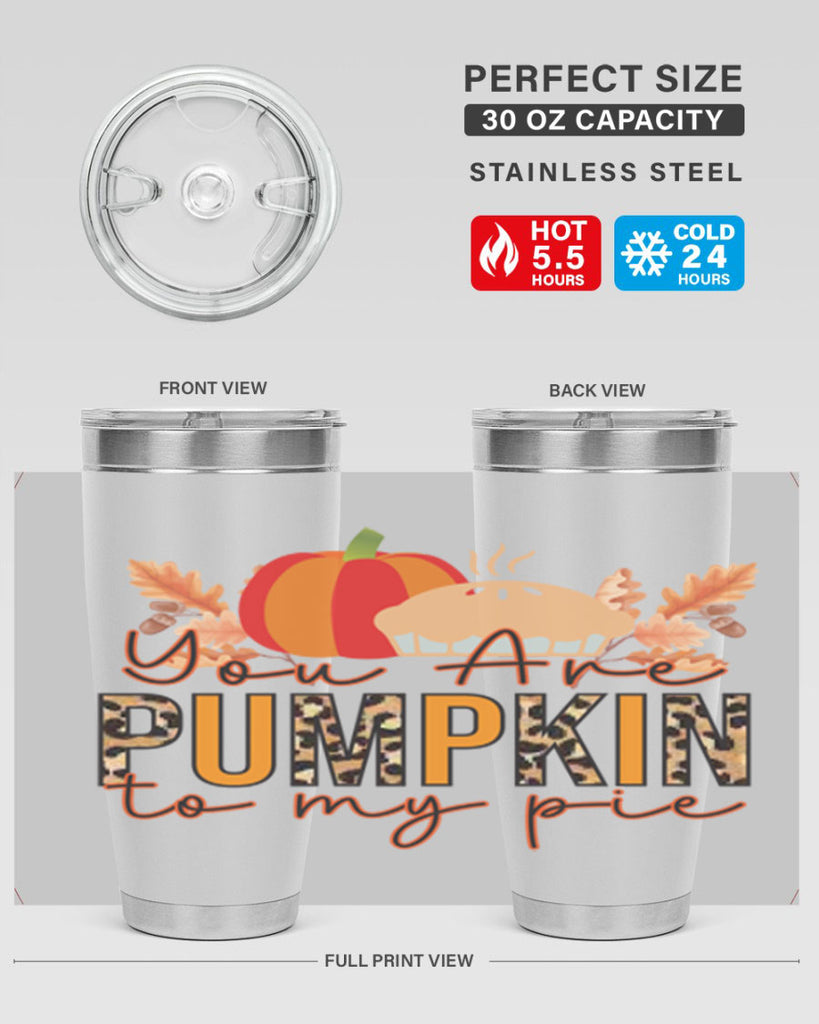Pumpkin Pie Fall 531#- fall- Tumbler