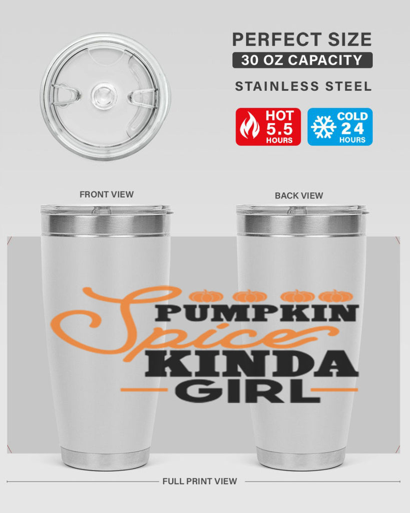 Pumpkin Spice Kinda Girl 552#- fall- Tumbler