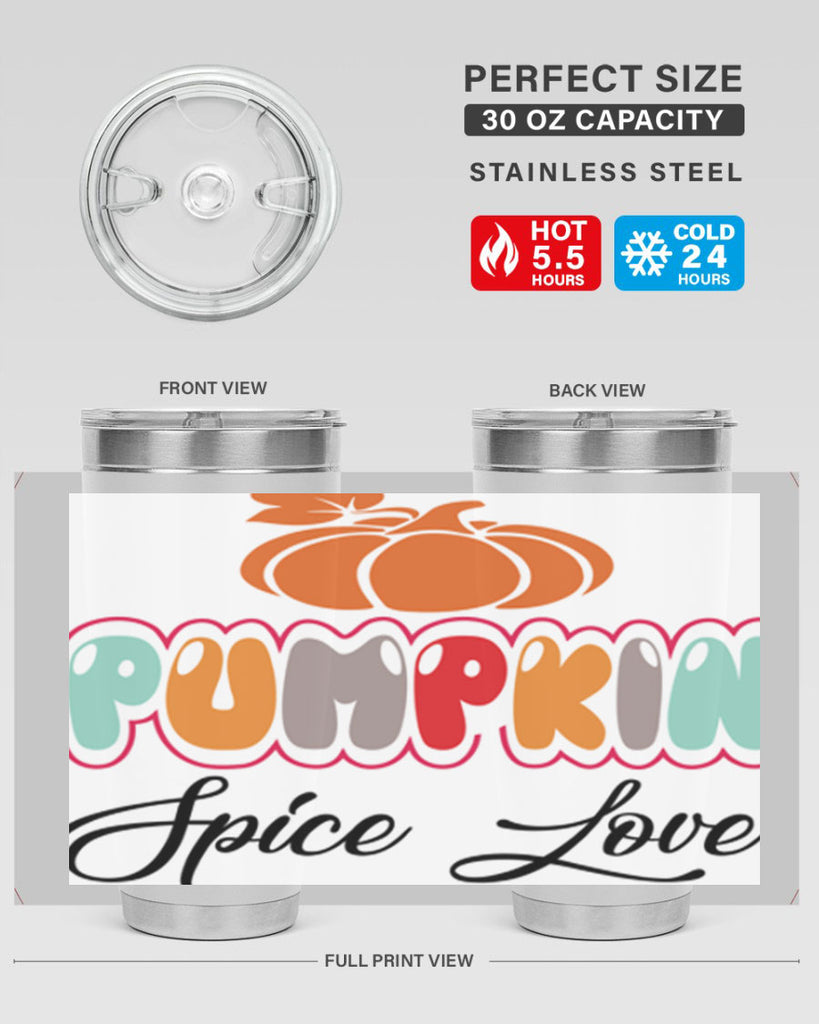 PumpkinSpiceLoverdesign 570#- fall- Tumbler