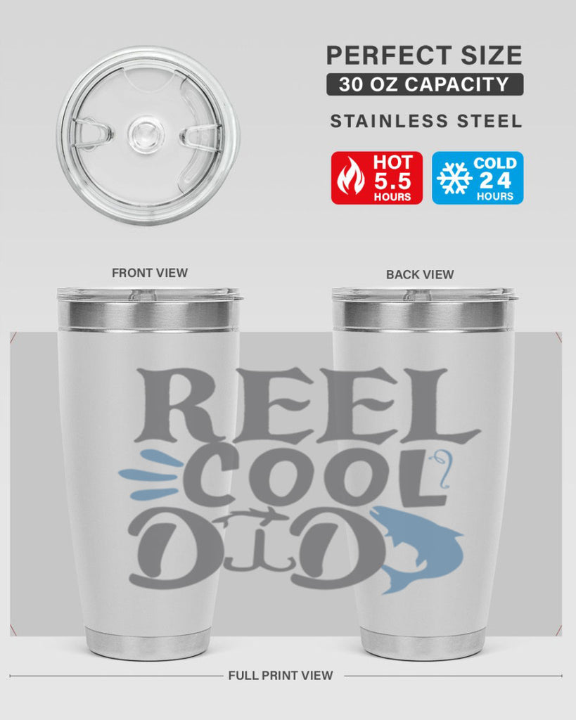 Reel Cool Dad 68#- dad- Tumbler