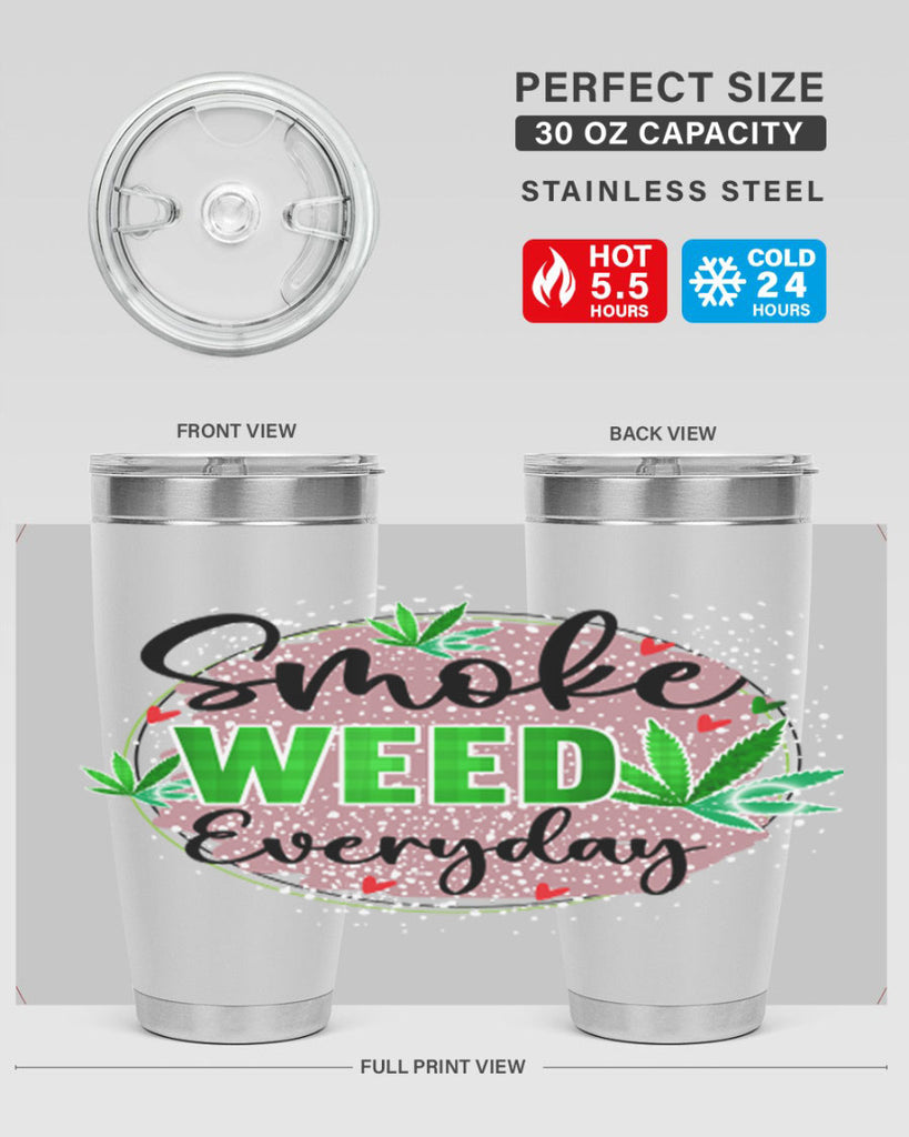 Smoke Weed Everyday 241#- marijuana- Tumbler