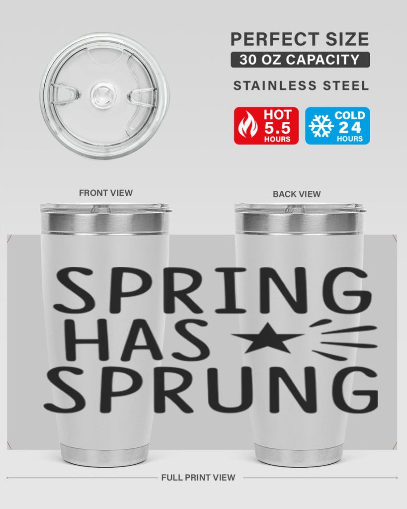 Spring Has Sprung 435#- spring- Tumbler