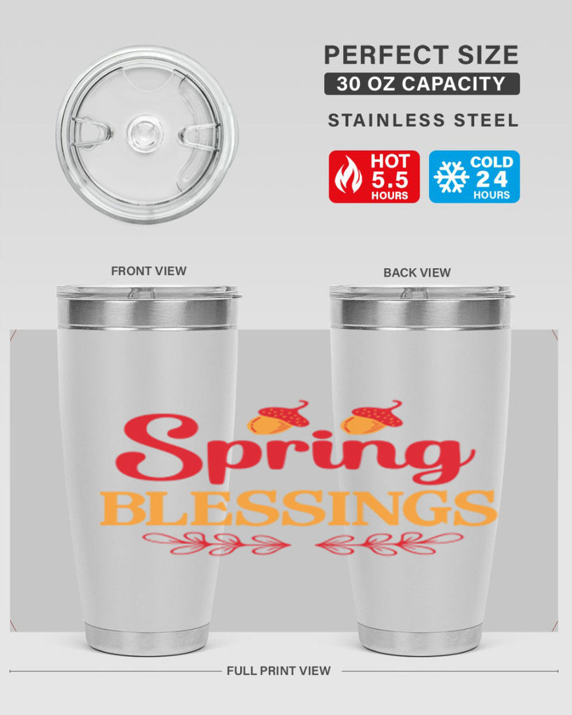 Spring blessings 421#- spring- Tumbler
