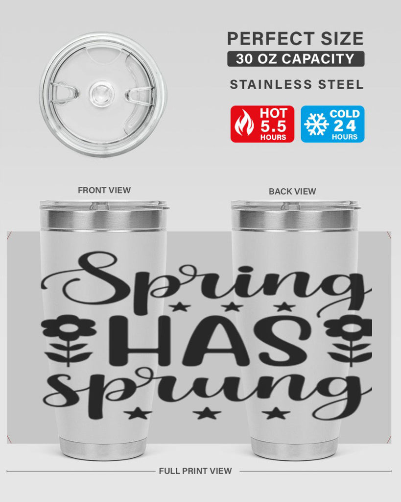 Spring has sprung  491#- spring- Tumbler