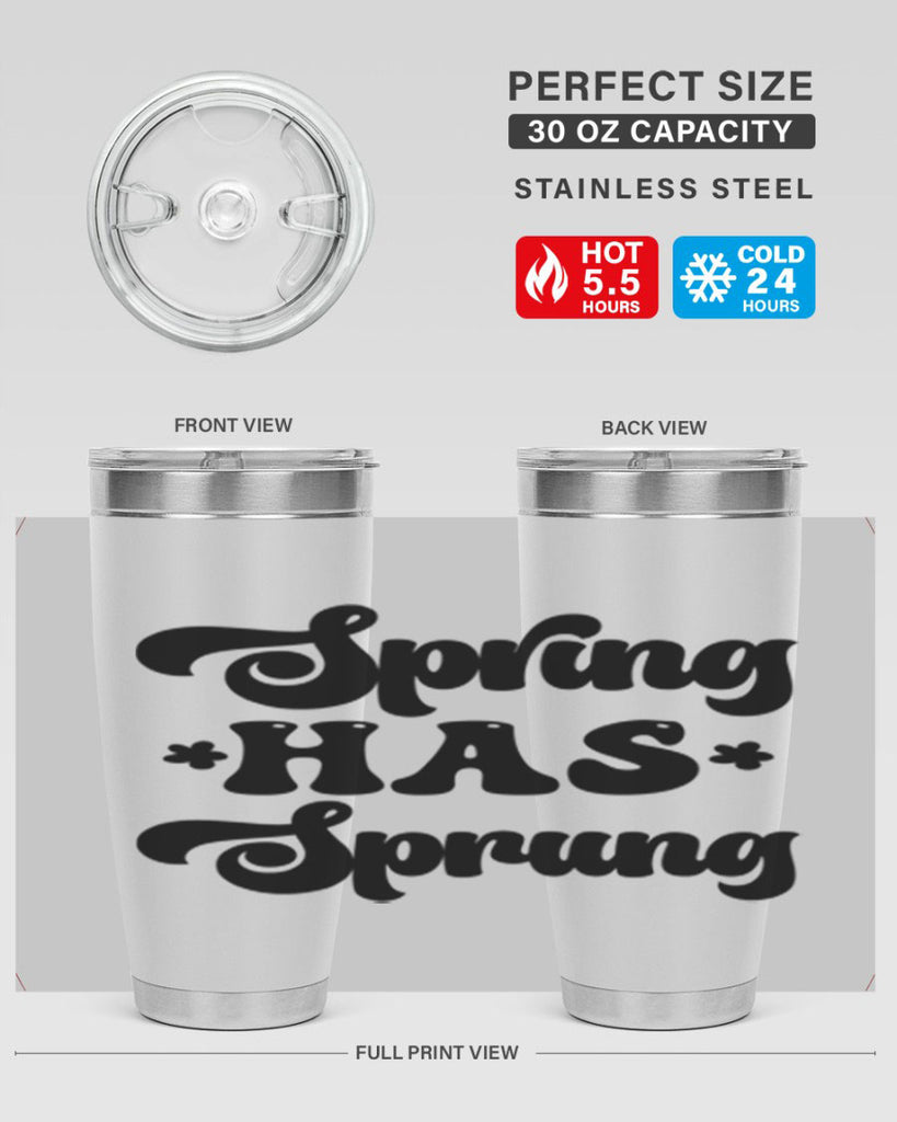 Spring has sprung  492#- spring- Tumbler
