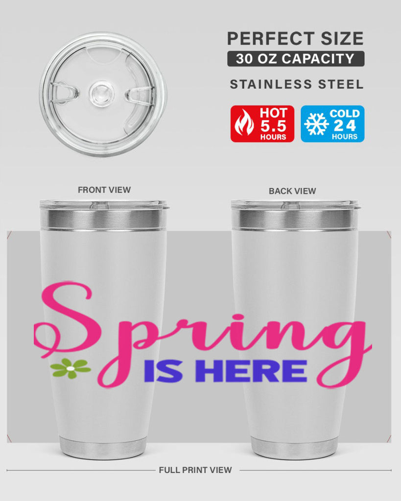 Spring is Here 455#- spring- Tumbler