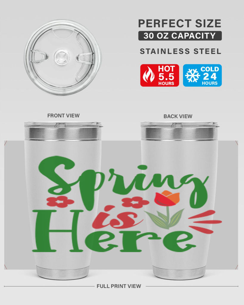 Spring is Here 497#- spring- Tumbler