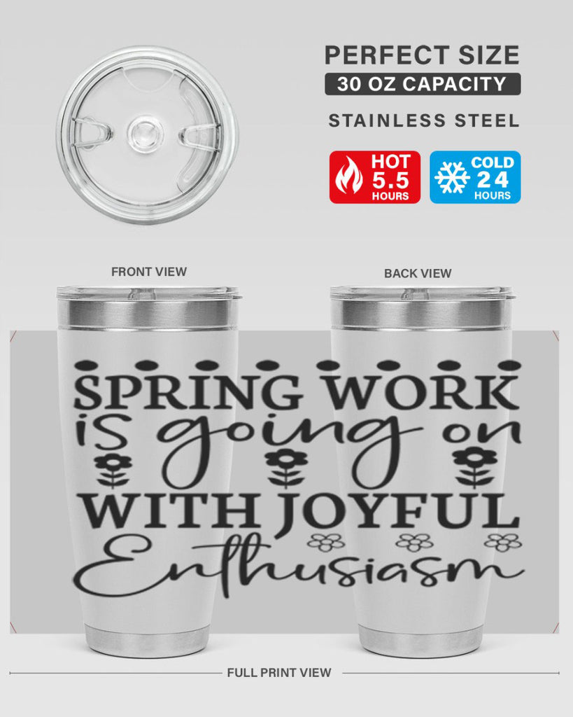 Spring work is going on 521#- spring- Tumbler