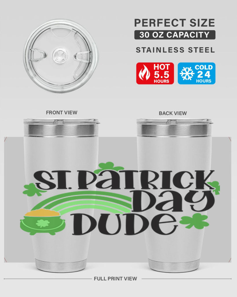 St Patrick Day Dude Style 29#- St Patricks Day- Tumbler