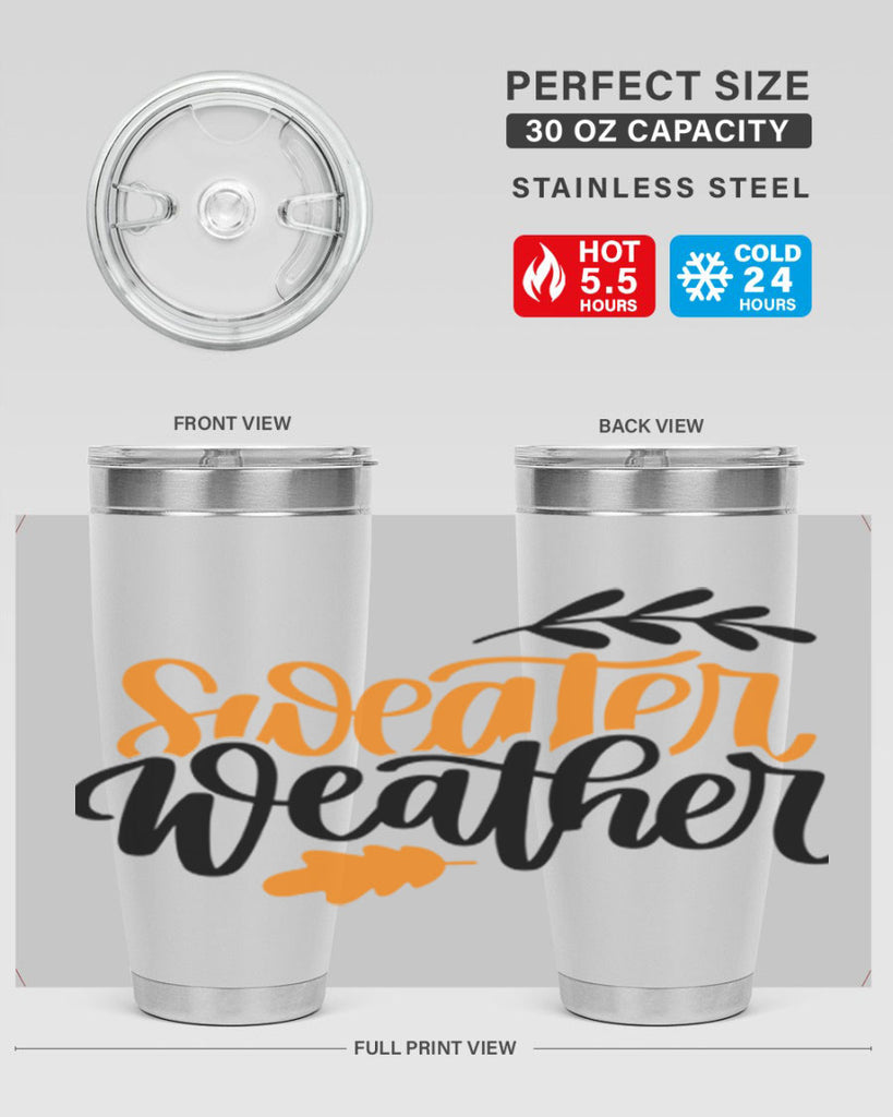 Sweater Weather 510#- fall- Tumbler