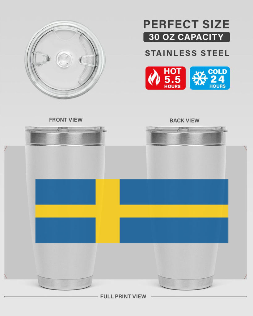 Sweden 29#- world flags- Tumbler