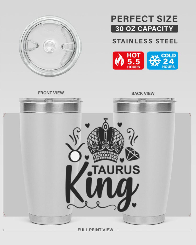 Taurus king 501#- zodiac- Tumbler